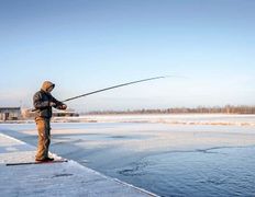 Экопарк Акварель, Территория зимой - фото 8