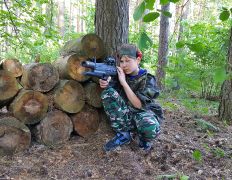 Гостевой дом Баня на ЧЕРНИЧНОЙ, Лазертаг - фото 19