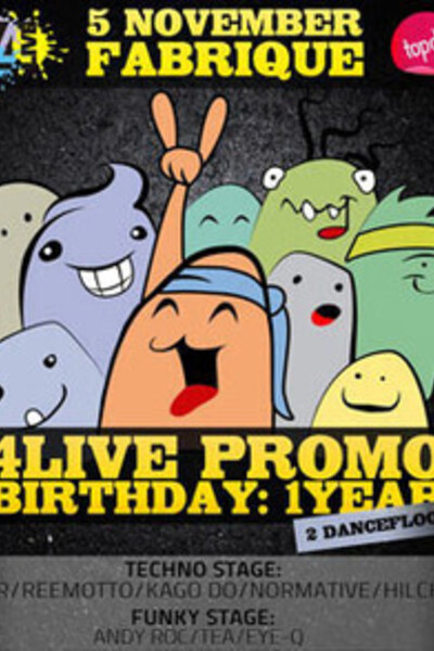 4Live Promo Birthday:1 year!