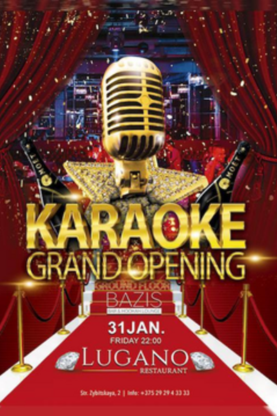 Karaoke Grand Opening