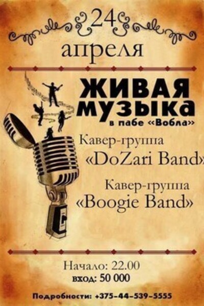 Концерт групп DoZari Band и Буги Бенд