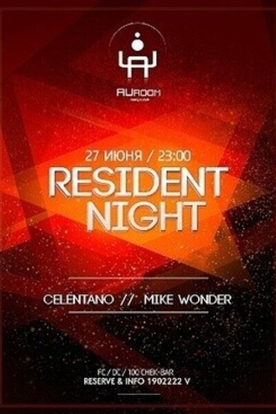 Resident Night: Mike Wonder & Celentano