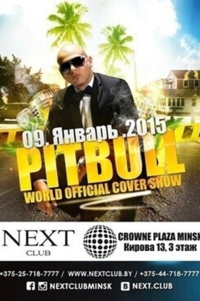PITBULL world official cover show