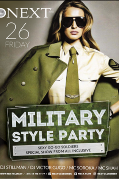 Military Style Party