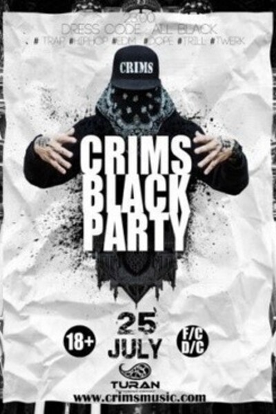 Crims Black Party
