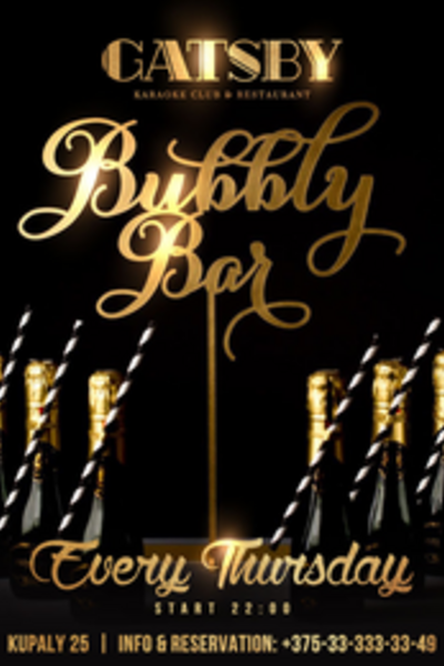 Bubbly Bar