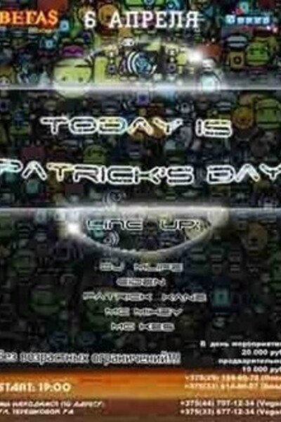 Today is patrick's day