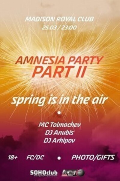 Amnesia party Part II