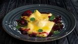Pancakes with chicken, mushrooms and Bechamel sauce (300 g)