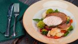 Beef tongue with steam vegetables (150/200/50 g)