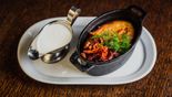 Бабка картофельная с лисичками (260/50 г)