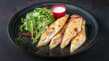 Pancakes with ham, chicken and cheese (180/40/30 g)