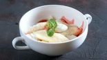 Lazy dumplings with cottage cheese (120/40/20/1 g)