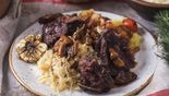 Beef cheeks with potato lump (190/180/130/50/90 g)