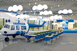 Кафе-вертолет открывают в минском аэрпорту