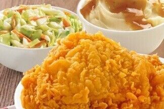 В Texas Chicken появился «домашний обед» за 4,9 рубля и с бесплатным кофе