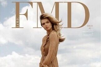 Фотофакт: минчанка попала на обложку известного модного журнала Love FMD