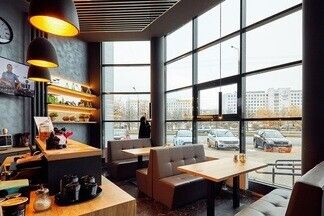 Фотофакт: Кафе BarBoss открылось в бизнес-центре на Козлова, 25