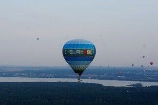 Фото- и видеофакт: как по Минску летали десятки воздушных шаров (в рамках соревнований по воздухоплаванию)