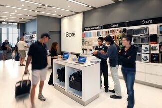 В Минске открывается самый большой в Беларуси магазин техники Apple