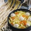 Куриный суп с домашней лапшой (400 г)