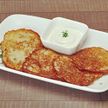 Драники с кабачком и со сметаной