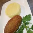 Зраза с картофельным пюре