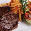 Телятина барбекю с картофелем по домашнему (180/70/150 г)