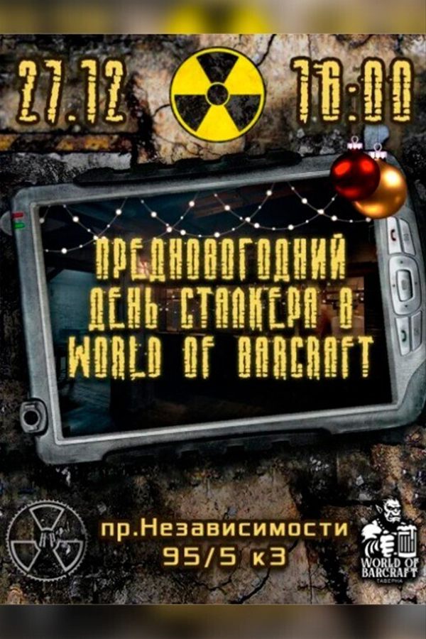 Предновогодний день сталкера