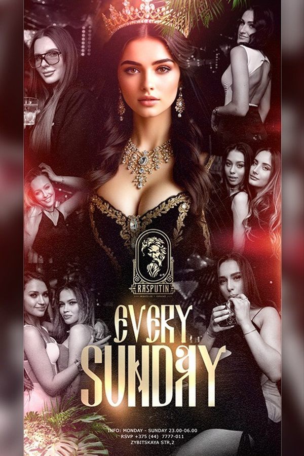 Every sunday at Rasputin nightclub & karaoke