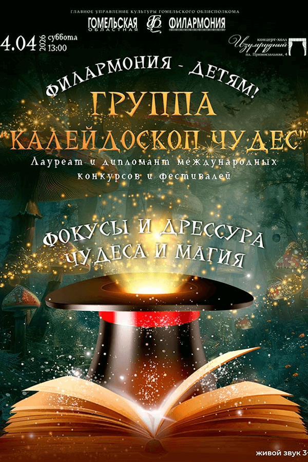 Представление «‎Калейдоскоп чудес»