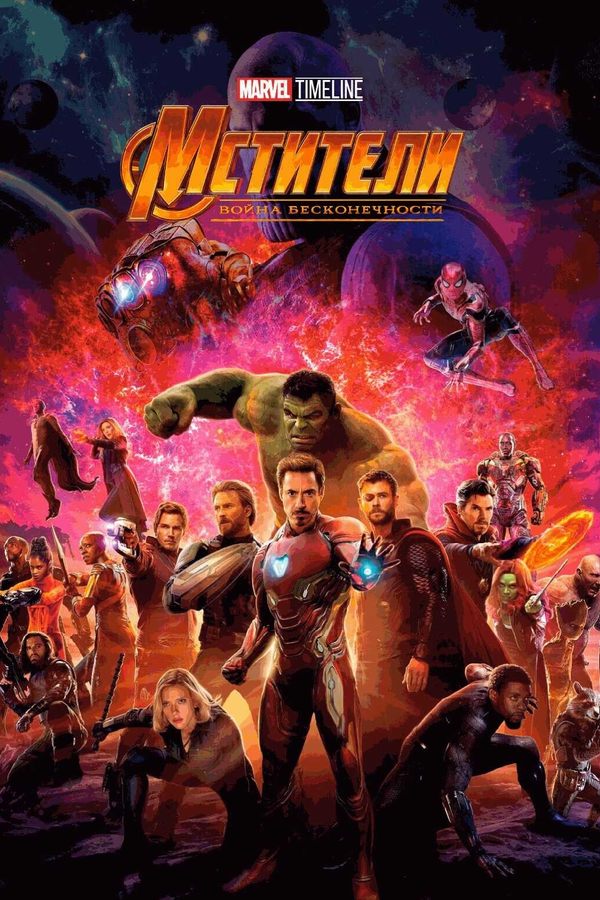 Marvel Timeline. Мстители: Война бесконечности