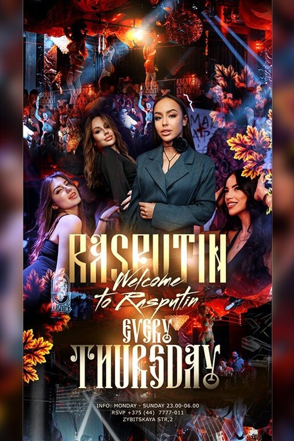 Thursday at Rasputin nightclub and karaoke