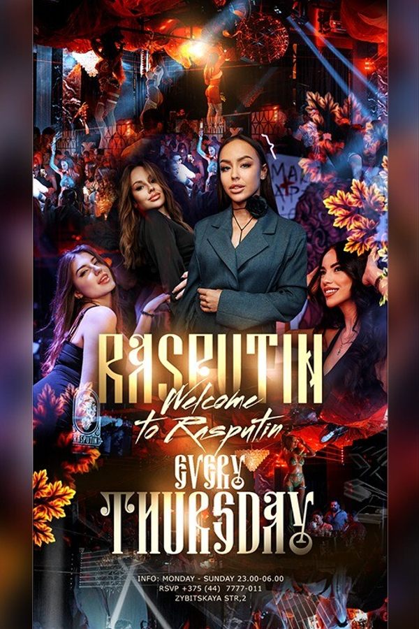 Thursday at Rasputin nightclub and karaoke