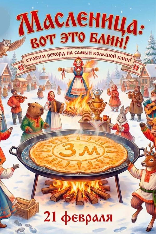 Масленица в Парке животных