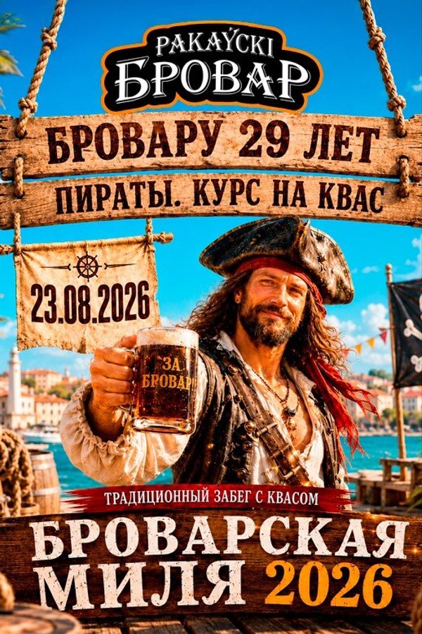 Бровару 29! Забег «Броварская миля 2026»