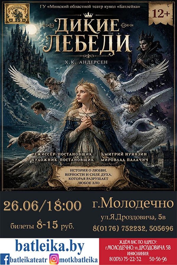 Спектакль «Дикие лебеди»