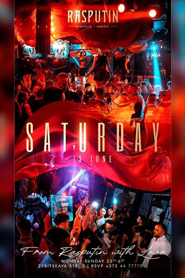 Saturday at Rasputin