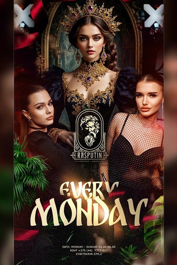 Monday at Rasputin nightclub and karaoke