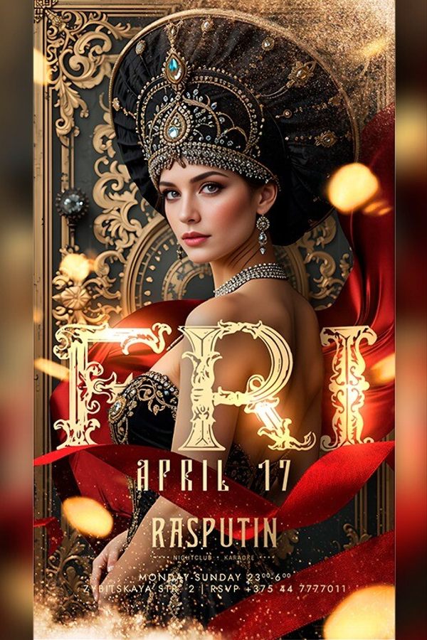 Friday at Rasputin nightclub and karaoke