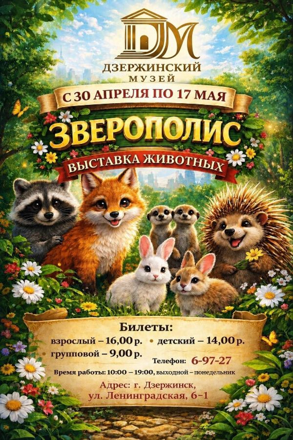 Выставка животных «‎Зверополис»