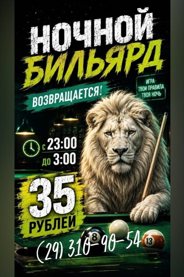 Ночной бильярд