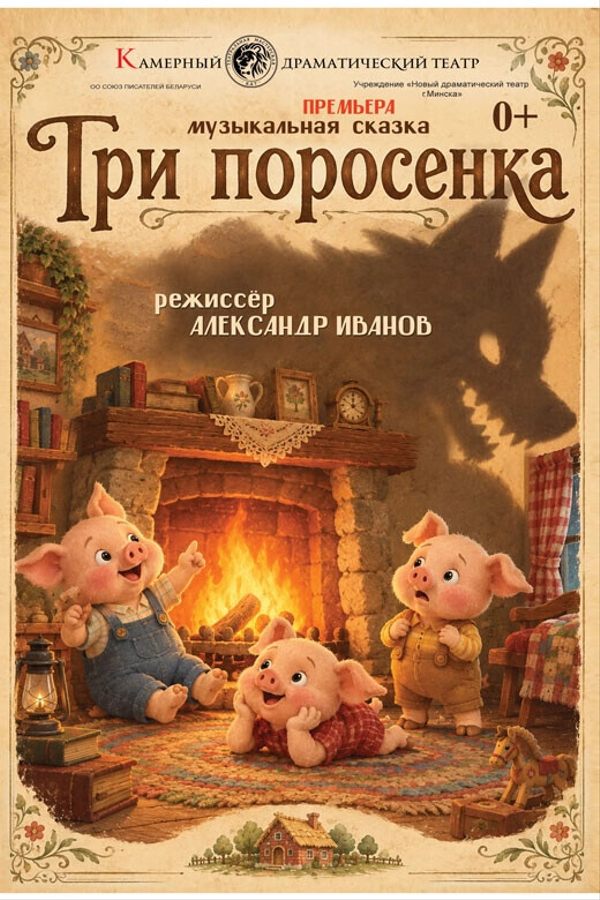 Спектакль «Три поросёнка»