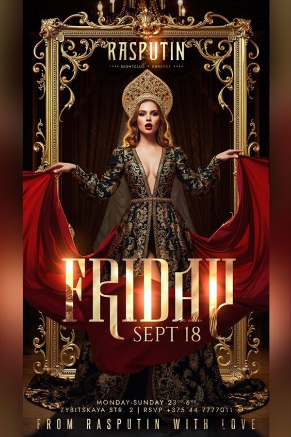 Friday at Rasputin nightclub and karaoke