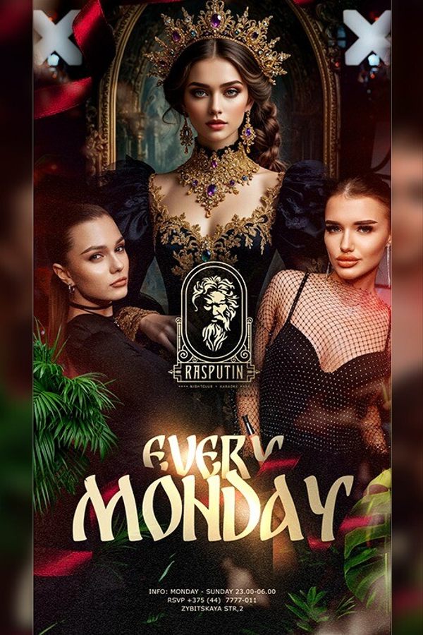 Monday at Rasputin nightclub and karaoke