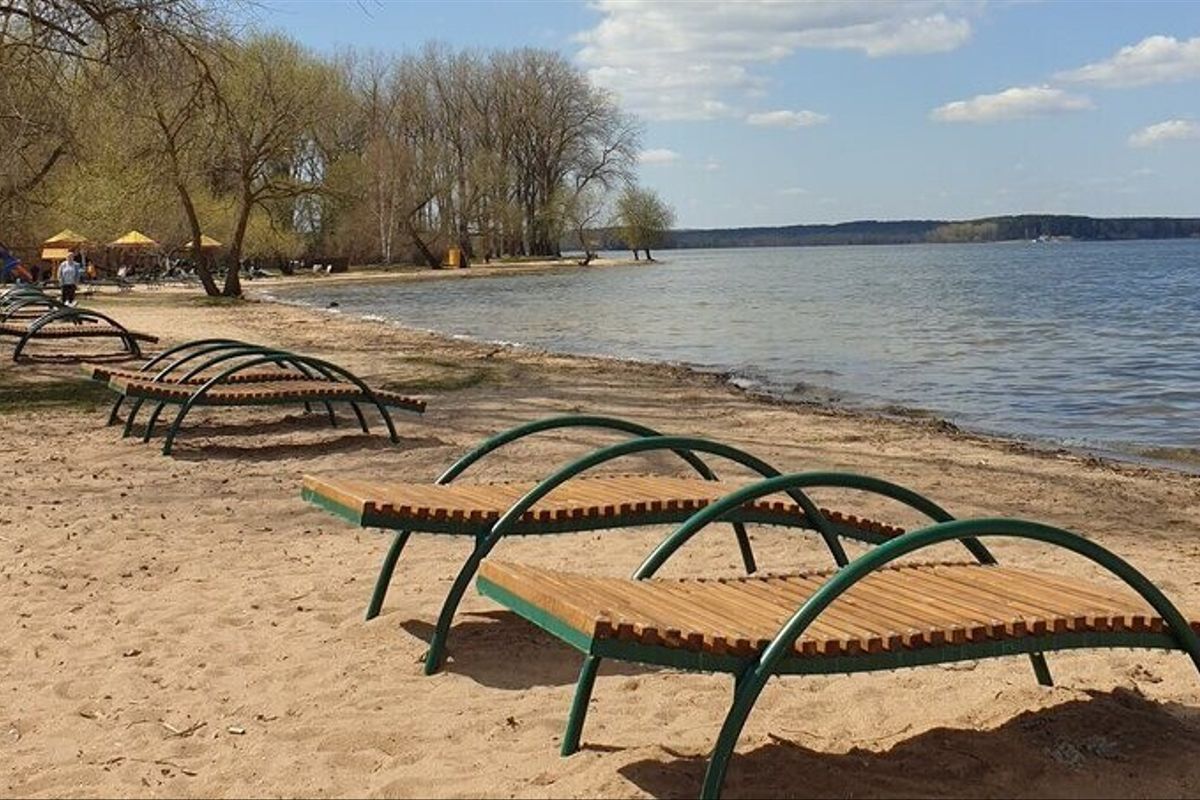 Пляж №2 на Минском море