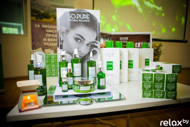 Презентация натуральной косметики для волос SO PURE KEUNE, фото № 1