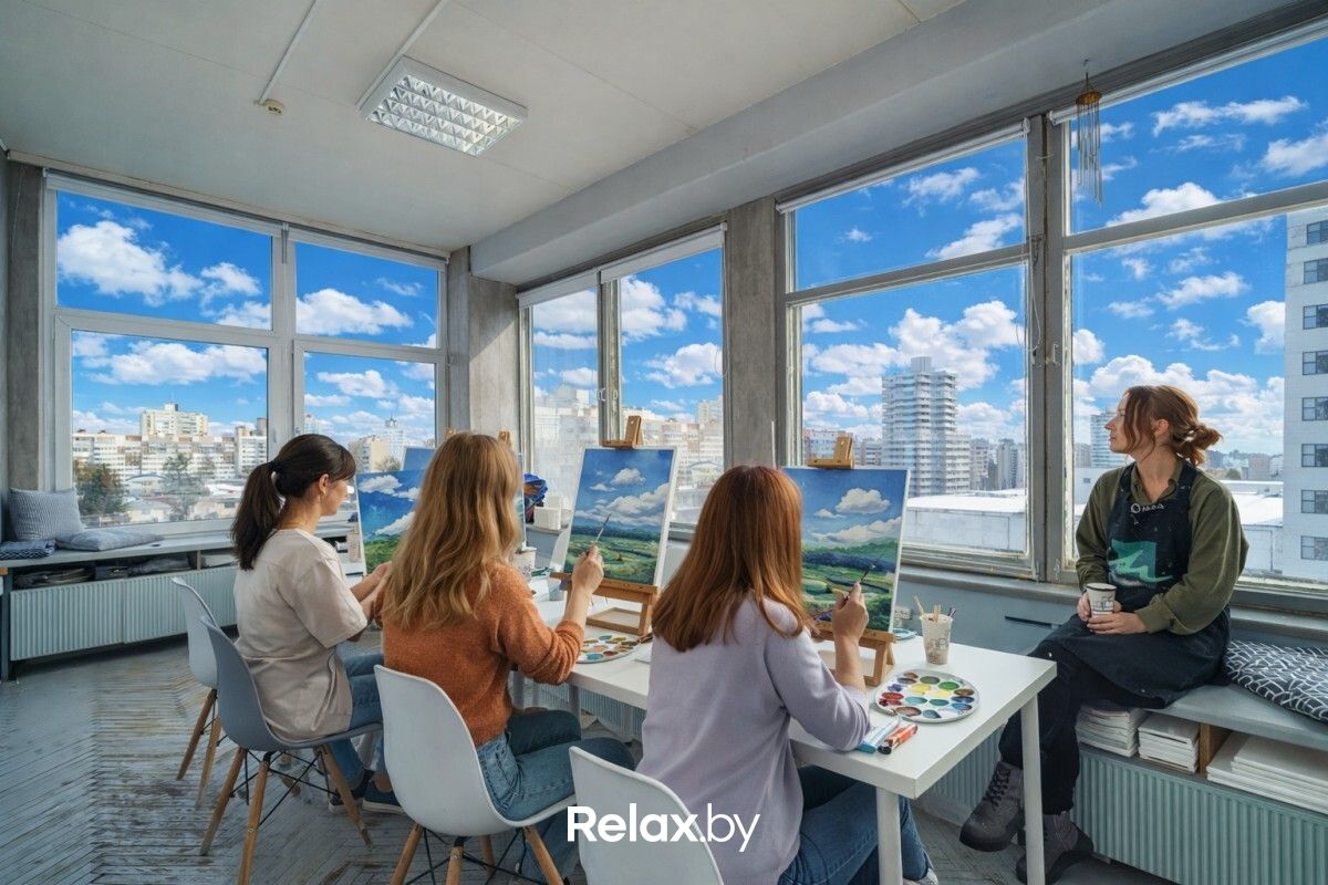 Интерьер Школа рисования для взрослых «Все Малевичи» - фото 7886629