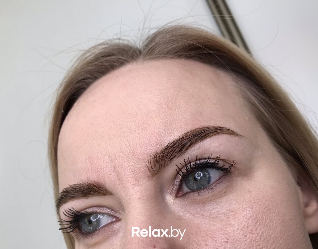 Долговременная укладка, окраска бровей хной Салон красоты «Шевелюра» - фото 7710245