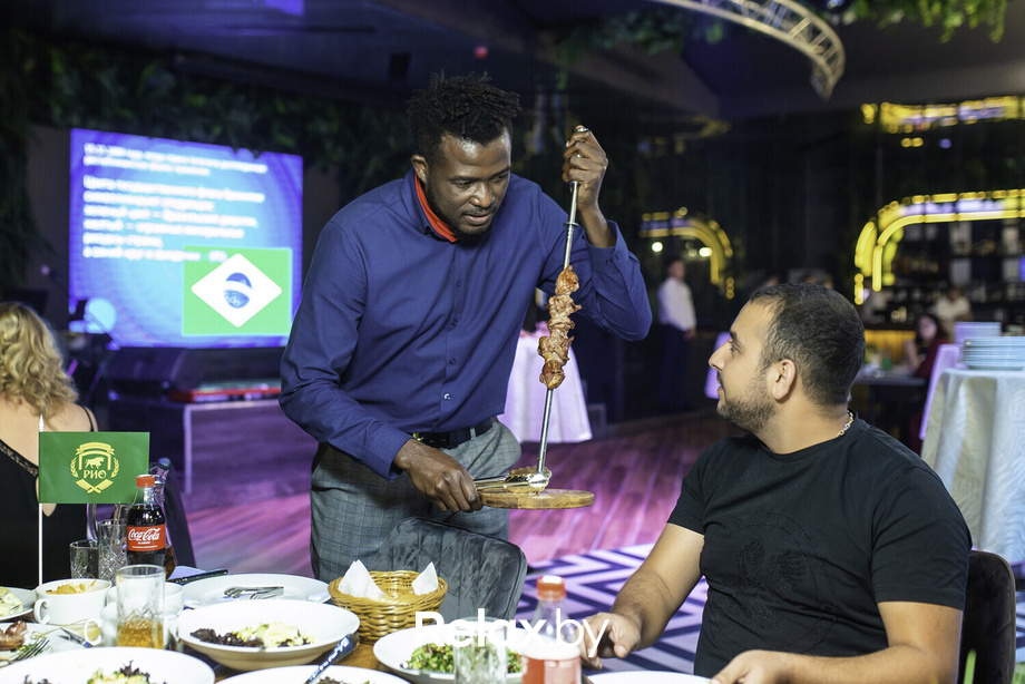 Открытие бразильского стейк-хауса «Родизио», фото № 65